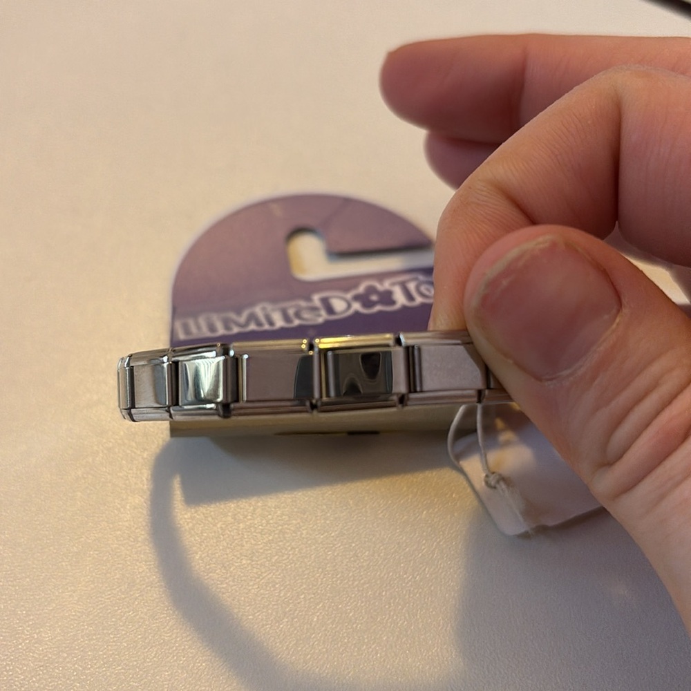 Limited Too Silver Bracelet Too Links - Picture 2 of 2